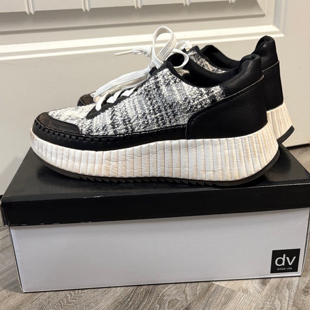 Dolce Vita Monochrome Platform Sneakers